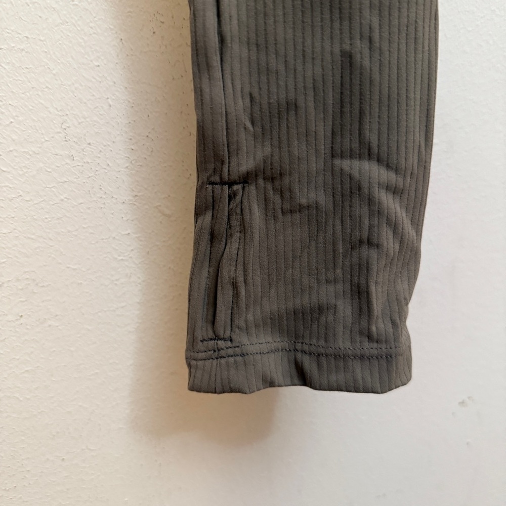 Taupe Long Sleeve Zip-Up Corset Jacket XS NWOT - Picture 4 of 7